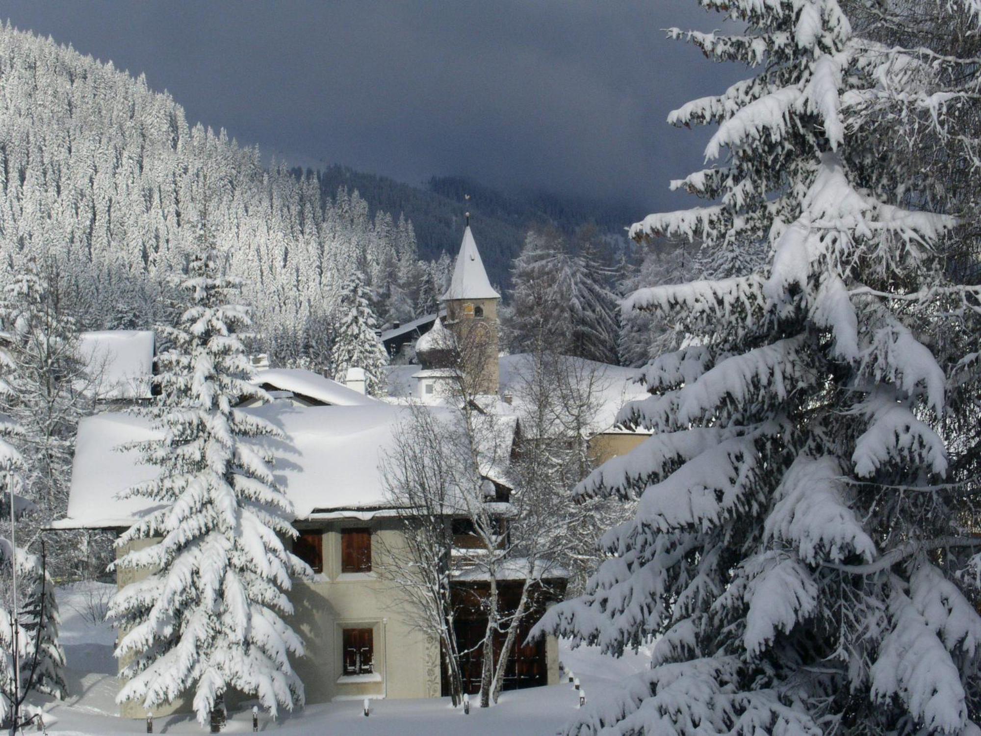 Hotel Alpina Парпан Екстериор снимка